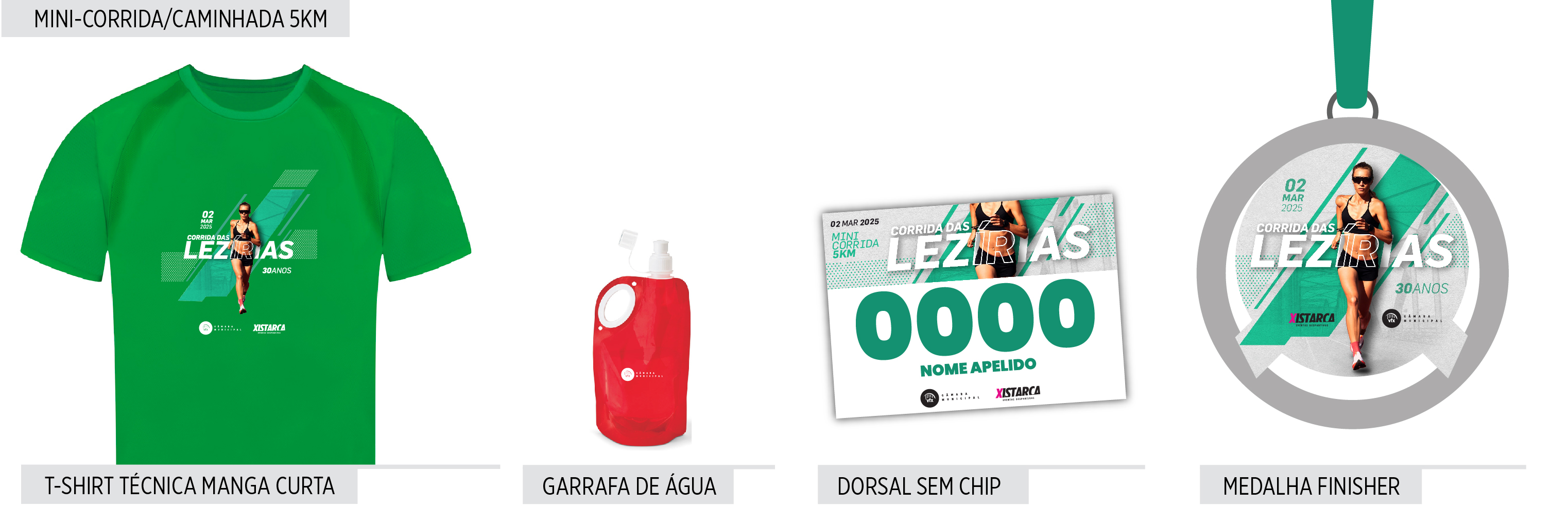 kit caminhada